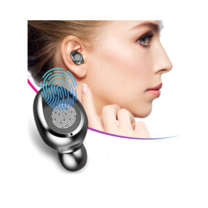 Ασύρματα Ακουστικά Bluetooth με Βάση Φόρτισης TWS F9-5C, Black 3 asirmata akoustika bluetooth me vasi fortisis TWS SPM F9 5c 2