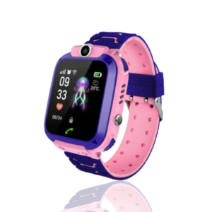 Παιδικό Ρολόι με GPS και Υποδοχή για Κάρτα SIM Χρώματος Ροζ Q12-Pink 1 1