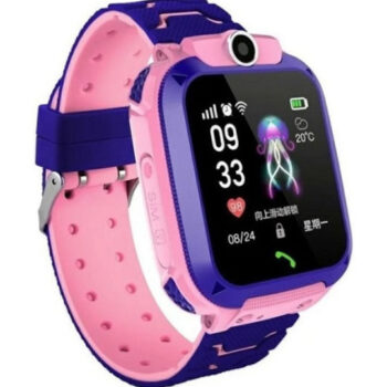 Παιδικό Ρολόι με GPS και Υποδοχή για Κάρτα SIM Χρώματος Ροζ Q12-Pink 3 q12pink 3