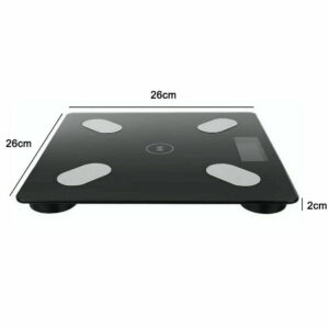 Ηλεκτρονική Ζυγαριά Μπάνιου - Λιπομετρητής Σώματος B2017-Black 5 Bathroom Scale Bluetooth B2017 black 4