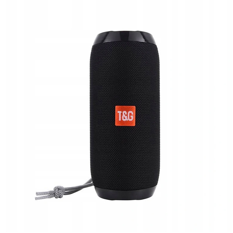 Φορητό Ασύρματο Επαναφορτιζόμενο Ηχείο Bluetooth με FM/USB/TF/AUX Χρώματος Μαύρο T&G TG117