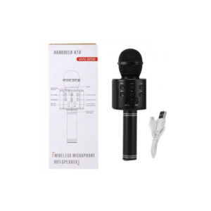 Smartwatch L18 Μαύρο με Παλμογράφο και Μικρόφωνο Καραόκε Bluetooth με Ενσωματωμένο Ηχείο WS858 Μαύρο 5 asirmato mikrofono karaoke bluetooth me ensomatomeno ixio xromatos mavro SPM WS858 Black 3