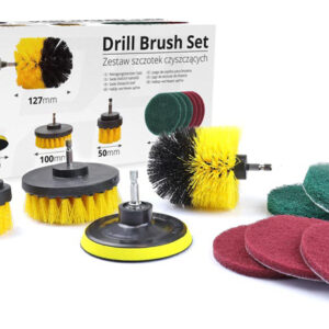 AMIO σετ βούρτσες καθαρισμού για δράπανο 02593, σε διάφορα μεγέθη, 10τμχ 2 σε διάφορα μεγέθη