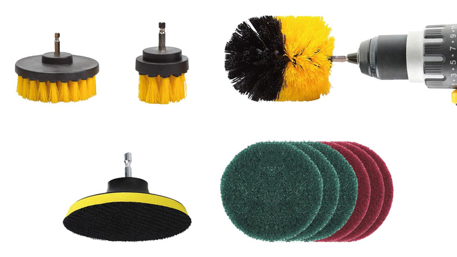 AMIO σετ βούρτσες καθαρισμού για δράπανο 02593 AMIO σετ βούρτσες καθαρισμού για δράπανο 02593