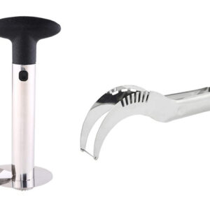 Σετ εργαλείων κοπής για καρπούζι και ανανά 07688, μεταλλικό, 2τμχ 1 Σετ εργαλείων κοπής για καρπούζι και ανανά 07688