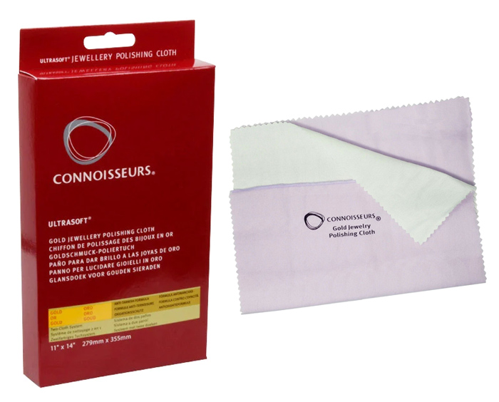 CONNOISSEURS πανάκι γυαλίσματος χρυσών κοσμημάτων Ultrasoft CONNOISSEURS πανάκι γυαλίσματος χρυσών κοσμημάτων Ultrasoft