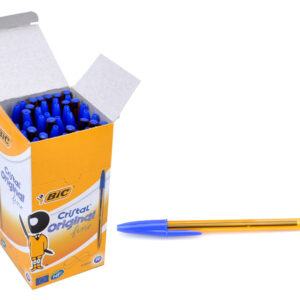 BIC στυλό διαρκείας με μύτη 0.8mm, μπλε, 50τμχ 1 BIC στυλό διαρκείας με μύτη 0.8mm