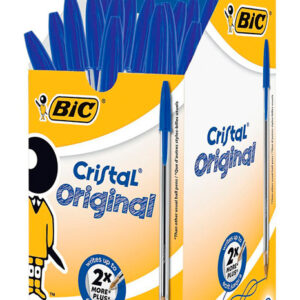 BIC στυλό διαρκείας Cristal με μύτη 1mm