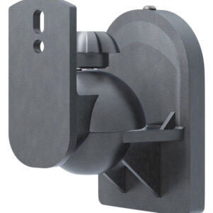 GOOBAY επιτοίχια βάση ηχείων 49393, έως 3.5kg, μαύρο 3 μαύρο