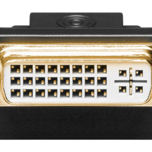GOOBAY αντάπτορας DisplayPort σε DVI-D 1.1 51720, gold-plated, μαύρος 3 μαύρος