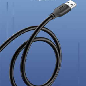 CABLETIME καλώδιο USB CT-AMAMN, 5 Gbps, 2m, μαύρο 4 μαύρο