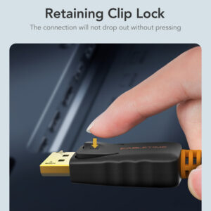 CABLETIME καλώδιο DisplayPort σε HDMI CT-AV585, 1080p/60Hz, 3m, μαύρο 3 3m