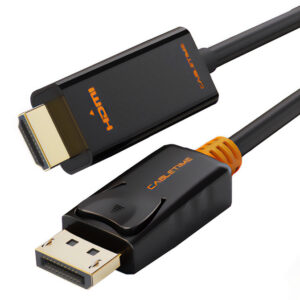 CABLETIME καλώδιο DisplayPort σε HDMI CT-AV585, 1080p/60Hz, 3m, μαύρο 1 CABLETIME καλώδιο DisplayPort σε HDMI CT-AV585