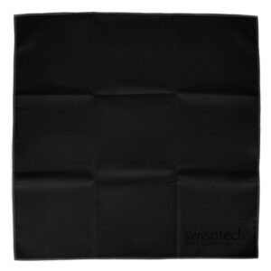 SWISOTECH πανάκι καθαρισμού/γυαλίσματος κοσμήματος, 22x22cm, μαύρο 1 SWISOTECH πανάκι καθαρισμού/γυαλίσματος κοσμήματος
