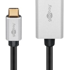 GOOBAY καλώδιο USB-C σε DisplayPort 60177, HDR, 8K, copper, 3m, μαύρο 1 GOOBAY καλώδιο USB-C σε DisplayPort 60177