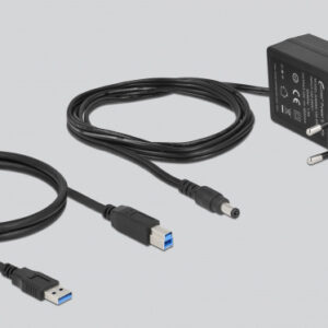 DELOCK USB hub 63738 με διακόπτες, 13x θυρών, 5Gbps, γκρι 3 5Gbps