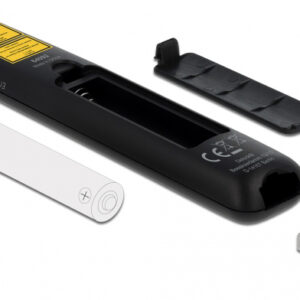 DELOCK Τηλεχειριστήριο παρουσιάσεων 64092 με laser, ασύρματο, έως 30m 4 64092 3