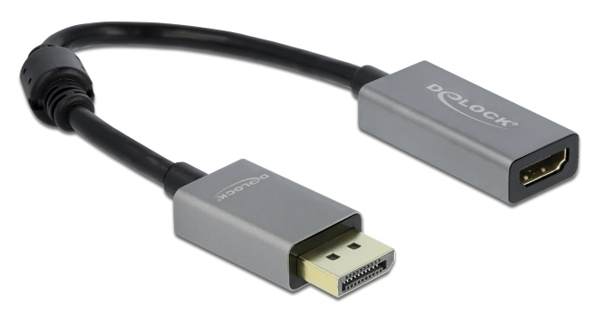 DELOCK αντάπτορας DisplayPort 1.4 σε HDMI 66436 DELOCK αντάπτορας DisplayPort 1.4 σε HDMI 66436
