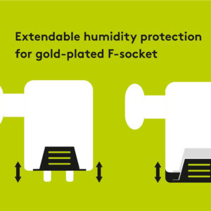 GOOBAY universal twin LNB για 2 συσκευές 67270, DVB-S2 3 67270 1