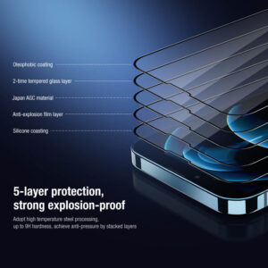 NILLKIN tempered glass & camera protective film για iPhone 13 Pro 2 6902048222700 1