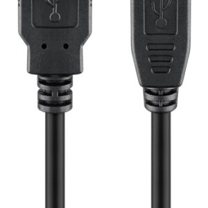 GOOBAY καλώδιο USB 2.0 σε USB Type B 93596, 1.8m, μαύρο 1 93596