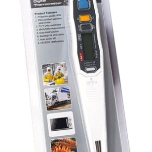 UNI-T ψηφιακό θερμόμετρο A61, ανοξείδωτος αισθητήρας, -40~250°C, IP65 3 -40~250°C