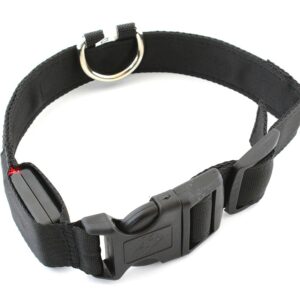 Περιλαίμιο σκύλου AG232 με φωτισμό LED, 34-44cm, μαύρο-κόκκινο 4 AG232 2