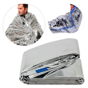 Θερμική κουβέρτα εκτάκτου ανάγκης AG404, 130 x 210cm, ασημί 2 AG404 1