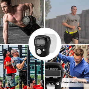 Ψηφιακός μετρητής χειρός BIKE-0041, 3.4 x 2.7 x 1.3cm, μαύρος 4 BIKE 0041 3