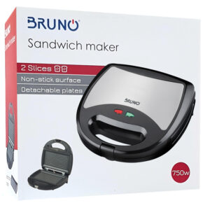 BRUNO Τοστιέρα BRN-0024, με αποσπώμενες πλάκες, αντικολλητική, 750w 3 BRN 0024 2