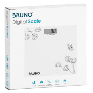 BRUNO ψηφιακή ζυγαριά BRN-0055, έως 180kg, λευκή 2 έως 180kg