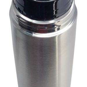 BRUNO θερμός BRN-0069, με καπάκι-κύπελλο, anti-slip, 1000ml, ασημί 2 με καπάκι-κύπελλο