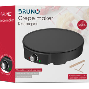 BRUNO κρεπιέρα BRN-0080, 30cm αντικολλητική επιφάνεια, 1200W 3 1200W