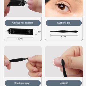 Σετ περιποίησης νυχιών & προσώπου BTHU-0029, με θήκη, 20τμχ 4 BTHU 0029 2