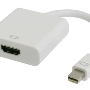 POWERTECH αντάπτορας mini DisplayPort σε HDMI CAB-DP036, 0.20m, λευκός