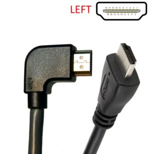 POWERTECH καλώδιο HDMI CAB-H017, γωνιακό, 90° left, 1.5m, μαύρο 2 CAB H017 1