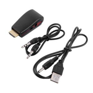POWERTECH αντάπτορας HDMI 19pin σε VGA CAB-H076, audio jack, USB power 3 CAB H076 2
