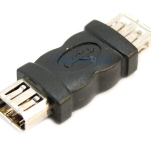 POWERTECH αντάπτορας USB θηλυκό σε θηλυκό CAB-U019, μαύρος