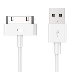 POWERTECH Καλώδιο USB 2.0 σε iPad & iPhone 4/4S CAB-U024, λευκό, 1m