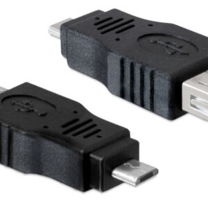 POWERTECH αντάπτορας USB σε Micro USB CAB-U029, μαύρος