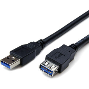 POWERTECH καλώδιο προέκτασης USB CAB-U123, 5Gbps, 1.5m, μαύρο