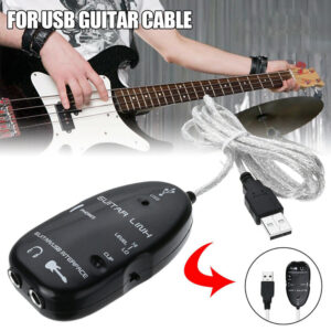 POWERTECH USB Guitar Link CAB-U140, για σύνδεση κιθάρας σε PC, 1m 2 για σύνδεση κιθάρας σε PC