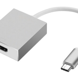 POWERTECH αντάπτορας CAB-UC006 USB 3.1 Type-C σε HDMI, λευκό