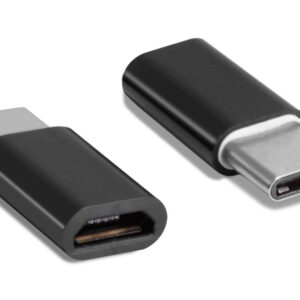 POWERTECH αντάπτορας USB-C σε Micro USB θηλυκό CAB-UC019, μαύρος