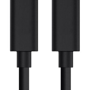 POWERTECH καλώδιο USB Type-C σε Type-C CAB-UC041, 5A, copper, 1m, μαύρο 1 POWERTECH καλώδιο USB Type-C σε Type-C CAB-UC041