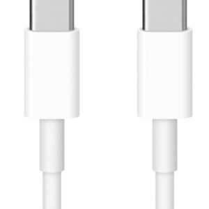 POWERTECH καλώδιο USB Type-C σε Type-C CAB-UC042, 5A, copper, 1m, λευκό 1 POWERTECH καλώδιο USB Type-C σε Type-C CAB-UC042