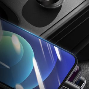 USAMS φορτιστής αυτοκινήτου C22 με καλώδιο 3 σε 1 & οθόνη, 3.4A, μαύρος 4 CC119TC01 3