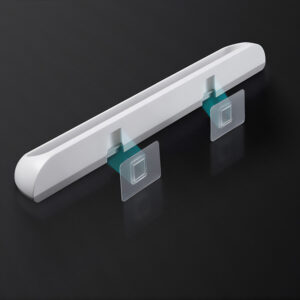 OENEN κρεμάστρα μπάνιου-κουζίνας CLN-0036, 46x6x5cm, λευκή 3 λευκή