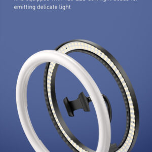 BASEUS φωτιστικό δαχτυλίδι LED CRZB12-B01, 12", χωρίς τρίποδα, μαύρο 3 χωρίς τρίποδα