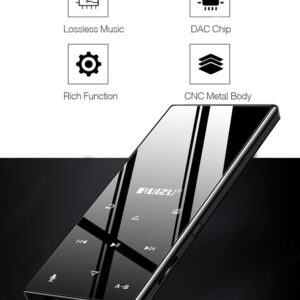 RUIZU MP3 player D29 με ηχείο, 1.8", 16GB, BT, ελληνικό μενού, μαύρο 3 16GB